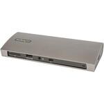 TB4CDOCK ドッキングステーション/Thunderbolt 4/シングル8K/デュアル4K60Hz/96W PD/3xTB4/USB4 & 4xUSB-Aハブ/GbE/SD StarTech.com