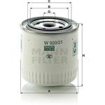 輸入車用油圧装置，オイルフィルター MANN-FILTER