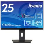 液晶ディスプレイ 25型/1920×1200/D-sub、HDMI、DisplayPort/ブラック/スピーカー：あり/IPSパネル/昇降/回転 iiyama(イイヤマ)