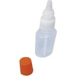 サンケミ噴霧容器(滅菌済) 15CC(100ポンイリ) 本体：透明(原色)キャップ:オレンジ サンケミカル