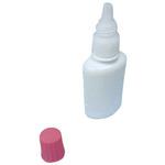 サンケミ噴霧容器(滅菌済) 15CC(100ポンイリ) 本体：乳白キャップ：ピンク サンケミカル