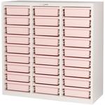 MLGC-327D 薬剤保管庫メディロックMLG(深型) MLGC-327D(3レツ9ダン) ピーチ 宮成製作所