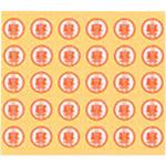 与薬カート小箱用時間帯シール(昼) 90マイイリ 松吉医科器械