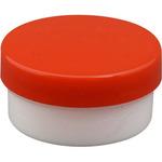 プラ壷 10ML(100コイリ) 赤 浅井商事