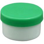 プラ壷 20ML(100コイリ) 緑 浅井商事