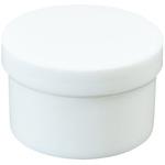 プラ壷 50ML(100コイリ) 白 浅井商事