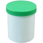 プラ壷 100ML(50コイリ) 緑 浅井商事