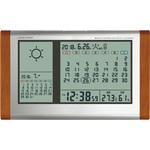 カレンダー天気電波時計 TB-834 アデッソ
