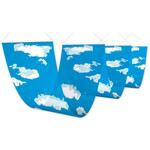 三連ペナント空と雲 アルファ