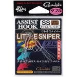 アシストフック リトルスナイパー ダブル ケイムラ/レインボー GA-038 がまかつ Gamakatsu