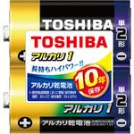 アルカリ乾電池 単2形 東芝