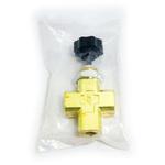 ドレン付プッシュ式ゲージバルブ ASK(エイエスケイ)(測定用品)