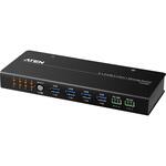 US3384i 8×4ポート USB3.2 Gen1 業務用デバイス共有器(4入力) ATEN