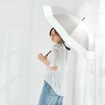 UVペールバイカラー 晴雨兼用長傘 ナチュラルベーシック