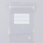- チャック付き袋 見出し枠付き 厚さ0.08mm モノタロウ 31442794