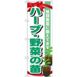 GNB-1082 のぼり ハーブ・野菜の苗 種類豊富に揃えてます P・O・Pプロダクツ