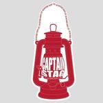 CSデザインステッカー(ランタン)43×95mm CAPTAIN STAG