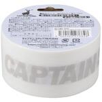 UM-1552 デザインテープ48?×10M(ホワイト) CAPTAIN STAG