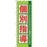 GNB-67 のぼり 個別指導 一人ひとりのレベルに合わせた安心できる指導が受けられます P・O・Pプロダクツ