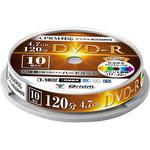 DVDR16XCPR10SP キュリオム DVD-R スピンドル 16倍速 YAMAZEN(山善)