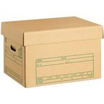 DN-302(40080) 文書保存箱 記入欄付き フタ付き 整理収納 ボックス PLUS(プラス)[文具]