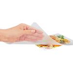 斜めカット デスクマット エコノミー 透明 半光沢 マウス対応 軟質 PLUS(プラス)[文具]