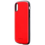 iPhone XS/iPhone X 耐衝撃薄型ハイブリッドケース「PALLET Slim」 衝撃吸収 ストラップホール付 LEPLUS
