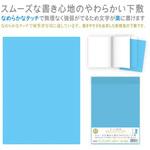 カラーソフト透明下敷 B5判 共栄プラスチック
