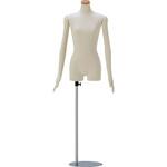 JRT1-A18J-76 女児ジュニアリーズナブルボディ アイボリーニット布張 ソフトアーム付 サンクリエイト