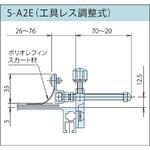 コンベヤ用工具レス調整式スカート 三機工業