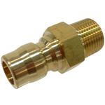 - バルブレス中圧用プラグカプラー・真鍮(メネジ取付用) モノタロウ 32976167
