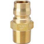 - バルブレス中圧用プラグカプラー・真鍮(メネジ取付用) モノタロウ 32976185