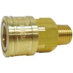 - バルブレス中圧用ソケットカプラー・真鍮(メネジ取付用) モノタロウ 32976307