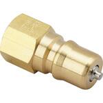 - 真鍮製 バルブ式中圧用プラグカプラー モノタロウ 32976456