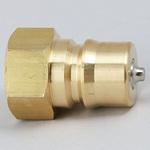 - 真鍮製 バルブ式中圧用プラグカプラー モノタロウ 32976474