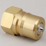 - 真鍮製 バルブ式中圧用プラグカプラー モノタロウ 32976492