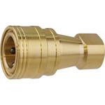 - 真鍮製 バルブ式中圧用ソケットカプラー モノタロウ 32976526