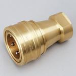 - 真鍮製 バルブ式中圧用ソケットカプラー モノタロウ 32976553