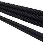 黒染めワイヤロープ 5mmX40m 大綱