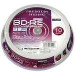 HDVBE25NP10SP HIDISC ブルーレイディスク BD-RE くり返し録画用 25GB 2倍速対応 スピンドルケース HIDISC