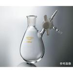 茄子形シュレンク Eタイプ・PTFE αΩβ コック 摺合29/42 コスモスビード