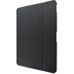 iPad Pro 12.9インチ (第3世代) 背面クリアフラップケース 「Clear Note」 ブラック 薄型 スタンド機能 LEPLUS