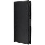 シンプルスマホ4 SoftBank 薄型PUレザーフラップケース「PRIME」 ストラップホール付 スタンド機能 LEPLUS