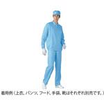 無塵衣AS305B(女子パンツ)[CL10000] アズワン
