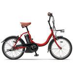 PA20CC PAS CITY-C 20型電動自転車 レッド 完成組立品 1台