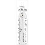 マルチ定規＜16cm＞ デザインフィル(ミドリ)