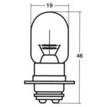 μ84電球 12V ダブル STANLEY(スタンレー電気)