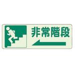 避難・誘導標識 蓄光ステッカー ユニット 非常口標識/避難誘導