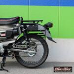 Mr Quick製 ホンダ CT125 ハンターカブ用 サイドバックステー ブラック MAD MAX(マッドマックス)