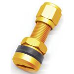 エアバルブ ストレート30mm/アルミ キャップ付 GLD Φ8.5対応  GALESPEED/DYMAG/マルケジーニ/マービック/JB-MAGTAN GALESPEED(ゲイルスピード)
